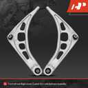 A-Premium 2 x Front Lower Control Arm, with Ball Joint & Bushing, Compatible with BMW 323i/328i 99-00, 323iC/323is/328iC/328is 99, 323Ci/328Ci 00, 325Ci/330Ci 01-06, 325i/330i 01-05, Z4 03-08