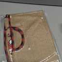 N&T NIETING Christmas Tree Skirt, 30 Inch Rustic Burlap Tree Skirt with Red Truck and Letter Printed Christmas Tree Mat for Xmas Holiday Party Decoration (Large)