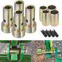 Yoursme 2 Pairs of Cat 1 Quick Hitch Adapter Bushing Kit Fits Category 1 3-Point Hitch Tractors Replace TK95029