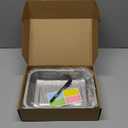 Stainless Steel Sprouts Growing Kit 2-Tier 10.4 inch Trays, Microgreens Growing Kit, Seed Sprouting Tray with Encrypted Mesh Sprouts for Beans Alfalfa Broccoli Wheat Grass