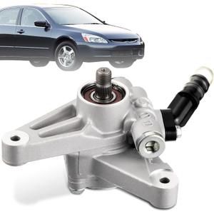 Power Steering Pump Compatible with Honda Accord 3.0L V6-2003 2004 2005 2006 2007, Acura MDX 3.0L V6 2003-2006, Replacement for OEM 21-5349, 56110-RCA-A01, 56110-RDJ-A01