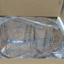 TV Tray Table with Infinite Adjustable Height - C-Shaped Sofa End Side Table for Snack Laptop Desk Small Spaces (Brown)