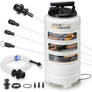 FOUR UNCLES 15L Manual Oil Extractor Pump for Engine Oil Changes