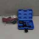 2801 Flywheel Holder Flex Plate Lock Tool & 7676 Oil Seal Repair Kit with Balance Shaft & Oil Pump Alignment Tool Set, Compatible with BMW N20 N26 Engines, with Case & Gloves