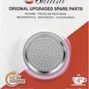Moka Pot Replacement Parts, KPS-SR Moka Express 4 Cup Upgraded Replacement Filter and 2 Silicone Gaskets for Moka Pots, Compatible with KPS7-4, KPS61-4