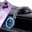 for Magsafe Car Mount,Strong Magnets & Low Profile Magnetic Phone Holder for Car Dashboard Windshield Universal Hands Free Car Phone Holder for iPhone 15 14 13 12 Pro Max Plus Android