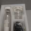 Protein Skimmers for Saltwater Aquariums, Hang On Protein Skimmer for Fish Tanks up to 80 Gallons, DC Pinwheel Pump with Controller, Not for Rimmed Tank