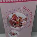 Anivia Baby Doll Collection Doll Stroller Heart Design Gifts for Toddlers and Girls Foldable Doll Stroller