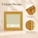 12x12 Vintage Picture Frame Gold,Antique Frame 2inch Wide Line