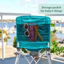Bright Starts Disney Baby Finding Nemo Pop n Dine Portable Highchair, Suction Cup Nemo Toy, Space Saving High Chair for Indoor/Outdoor Dining with Fast, Easy, Compact Fold, 6 Months - 45 Pounds