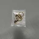 GALPADA High Heel Rhinestone Keychain Elegant Shoe Charm Lightweight Key Ring Pendant for Car Keys Purse Bag Accessory