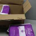 Poise Incontinence Pads and Postpartum Incontinence Pads, 5-Drop Maximum Absorbency, Long Length, 120 Count (2 Packs of 60), Packaging May Vary