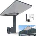 Starlink Mini Mount, RV Ladder Mount for Starlink Mini, Aluminum Alloy Starlink Kit with Installation Range 0.8-1.97 Pipe Adapter for RV/Ladder/Pole/Rack/Roof Starlink Mini Accessories