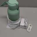 Momcozy Portable Milk Warmer for Travel  Dual Heating Modes for Breast Milk & Water, Portable Bottle Warmer with Fast Heating & Long Battery Life, 17 Ounces Large Capacity to Meet Your All-Day Needs (Green)