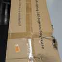 COPREE 5 Tier Rolling Bookcase, Bamboo 360 Rotating Bookshelf, Freestanding Storage Organizer Holder Book Rack with Wheels for Bedroom, Living Room Home and Office