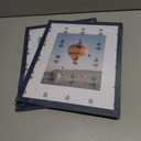 2 x 11x14 Picture Frame with 8x10 Mat Navy Blue, Display 8x10 with Mat or 11x14 Without Mat, Wood 11 by 14 Photo Frame, 11 x 14 Frame for Wall Hanging Display, Navy Blue