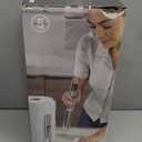 simplehuman Standing Paper Towel Holder with Spray Pump, Brass Stainless Steel, Gold