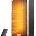 Dreo Space Heaters for Indoor Use, 1500W Portable Electric Heater with Remote and Thermostat, PTC Ceramic, Safety Heat with 70° Oscillation for Bedroom Office Home, Quiet, 12H Timer