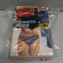 Hanes Women's Organic Cotton Panties Pack, ComfortSoft Underwear, 6- Pack (M)