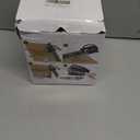 2-Pack Wrapping Paper Cutter & Tape Dispenser, Make Cutting Easily Safely and Efficient, Straight Sliding Tool for Christmas Gift, with 4 Tapes, 2 Replace Blades Kit, Black and Red