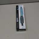 Farery Mini Thermal Brush 3 Temperature Adjustable, 3/4 Inch Travel Curling Iron for Short Hair, Heated Round Brush for Touch-ups and Small Curls, Lightweight Curling Wand for Thin Hair, Dual Voltage (Blue)