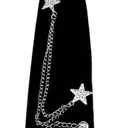 Tucnoeu Clip on Neck Ties for Women, Pre-tied Adjustable Neckties, Clip on Ties for Uniforms, School, Cosplay, T-shirt Accessory (Black)