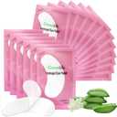 100 Pairs GreenLife Natural Hydrogel Eye Gel Pads - Collagen and Aloe Vera Patches for Under Eyes - Eyelash Extension Kit