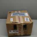 WESTERN HOME WH Calming Dog & Cat Bed, Anti-Anxiety Donut Cuddler Warming Cozy Soft Round Bed, Fluffy Faux Fur Plush Cushion Bed for Small Medium Dogs and Cats (20"/24"/27"/30"), White Grey