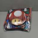 Bioworld Super Mario Backpack with Detachable Mushroom Lunch Tote 16 Inch 5 Piece Set