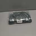 2 x PAGE ONE Mens Winter Slouchy Beanie Warm Fleece Lined Skull Cap Baggy Cable Knit Hat (Green)