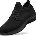 Abboos Womens Walking Shoes Lightweight Breathable Slip on Sneakers Athletic Gym Tennis Running Shoes, Size 36