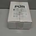 PUR Plus Vertical Faucet-Mount Water Filtration System, Lead-Reducing Filter, Easy Installation, 100-Gallon Capacity, Compatible with External Aerators, Grey, PUR PLUS Filter with Mineral Core