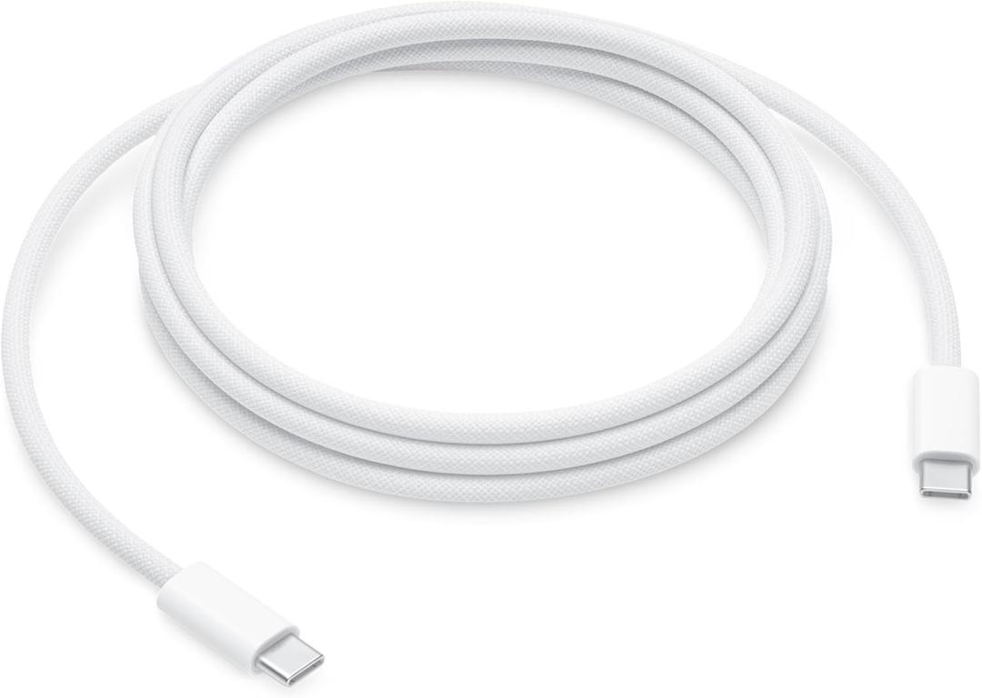 Apple 240W USB-C to USB-C Woven Charge Cable (2 m): Fast and Convenient Charging