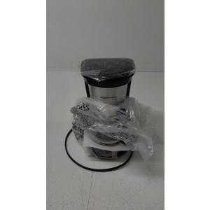Amazon Basics Coffee Makers, 5-Cup Coffee Machines with Reusable Filter, Coffee Pots, Black & Stainless Steel