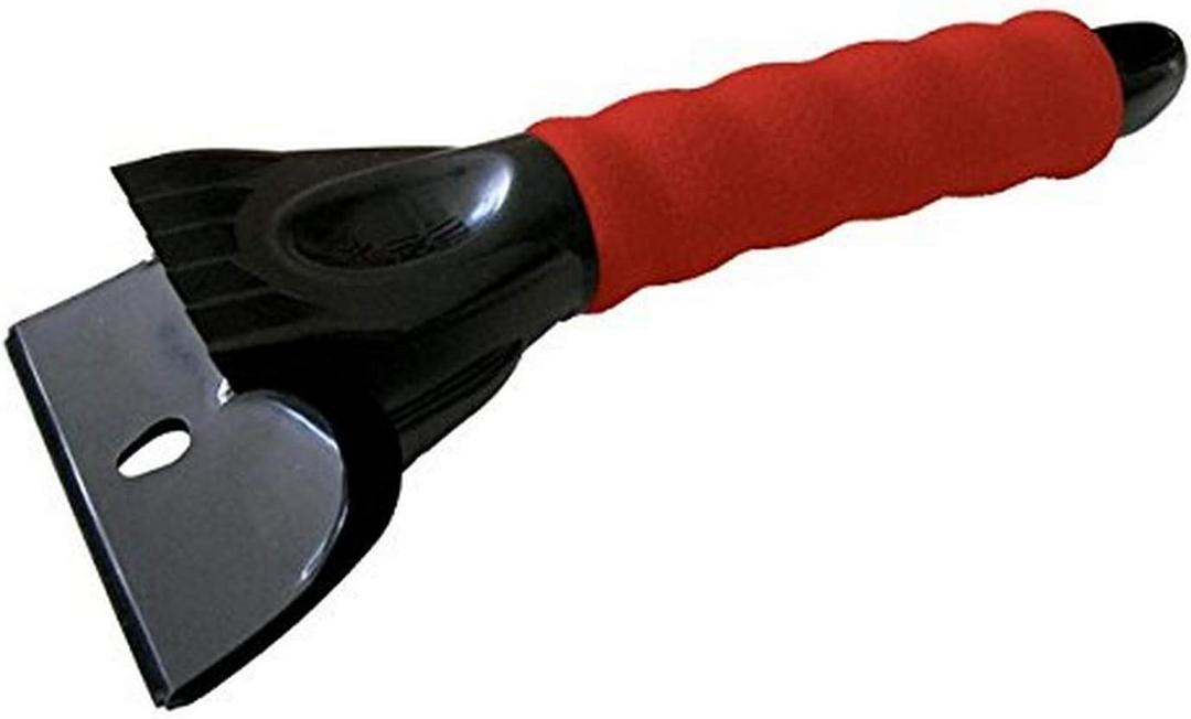 Bigfoot 9" Dual-Head Ice Sraper - Car Glovebox Size - Polyethylene 1702, 3 Pack