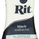 Rit All-Purpose Liquid Dye, 8 Ounce, Black 