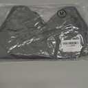 Women's Workout Longline Strappy Halter Top with Built-in Bra Backless Gym Tank Top (Medium, Grey)