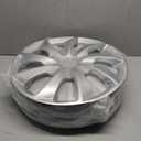 SCITOO Premium 15 Inch Hubcaps Set of 4 Wheel Rim Cover OEM Style Easy Snap On Car Truck SUV Hub Cap Replacement for Dodge,for Ford,for Honda,for Mazda,for Kia,for Hyundai,for Mitsubishi,etc. (silver)