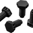 216396900 Leveling Leg Replacement for Frigidaire Kenmore Electrolux Gibson Refrigerator Dryer Freezers Parts Appliances Leveling Feet Adjustable Leveling Foot Screw Leg Rubber Pads 4 Pcs