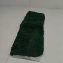 MIULEE Dark Green Bathroom Rugs Set 2 Piece, Non Slip Bath Mat with Absorbent Microfiber, Ultra Soft Thick Rugs for Bathroom Floor Tub Shower Christmas Decor, Machine Washable (16 x 24 Inches)