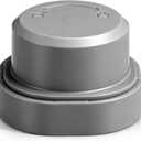 Portable Blender Blade Cover and Vessel Cap Compatible with Blast Portable Blender Bc100 Series and Bc151 Series, Replacement Accessories Lid Set, Plastic, Leak-proof Seal Dark Gray