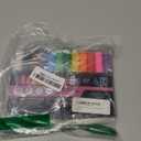 uni Posca Acrylic Paint Art Markers, Set of 12 Extra Fine Point Thin Paint Pens for Coloring Gifts, Fabric, Metal, Glass, Rocks, Wood and Canvas, Assorted Colors, PC1M12C