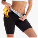 Nano Hertz Sauna Sweat Shapewear Shorts Leggings Pants Workout Weight Loss Lower Body Shaper Sweatsuit Exercise Fitness Women, M