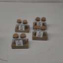 Glass Jars 4 Pack
