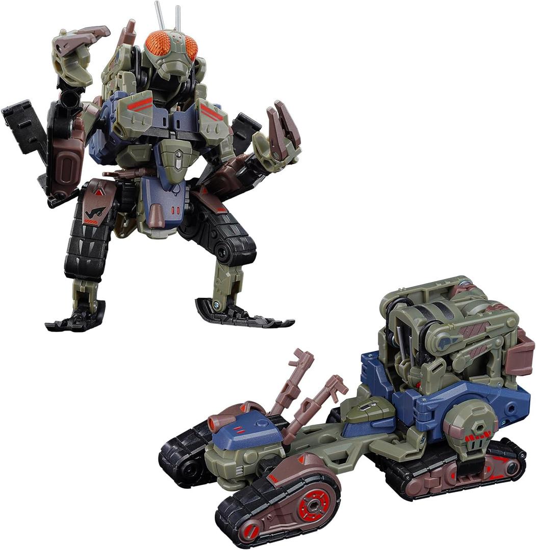MECHABEAST BMM-02 ZOMBIETRACK Deformation Toys Action Figure, Transforming Mecha Elephant & Train, for Boys & Collectors, Ages 15+