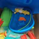 Toddler Water Table - Sensory Table for Kids with 28 Piece Sand Water Toy Set, Outdoor Water Play Table with Rain Shower Sprinkler, Summer Birthday Gift STEM Toy for Boys Girls Ages 3 4 5 6 7 8