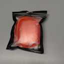 4 in 1Protective Kit for AirPods Max Case Cover, Clear TPU Ear Cups Cover + Silicone Ear Pads Case + Headband Covers, Transparent Silicone Accessories for Apple AirPods Max USB-C (2024/2020), Orange