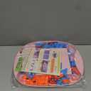 Gift for 1-2 Years Old Girl, Girl Toys with Magnetic Letters and Numbers, Portable Doodle Board Easel, Learning and Educational Toy for 1-2 Years Old Girls (Pink Red)