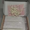 UNIQOOO Frosted Arch Wedding Table Numbers 1-15 w/Stands, Gold Foil Printed 5x7 Acrylic Display Signs &Holders, Pack of 15, Perfect for Centerpiece, Reception, Decoration, Party, Anniversary, Event