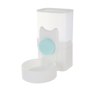 HHBEAUTY Pet Feeder Waterer Hanging Dog Cat Food Water Dispenser, Auto Gravity Pet Feeder and Waterer , Travel Food Water Bowl Rabbit Feeder for Ferret Small and Medium Animals